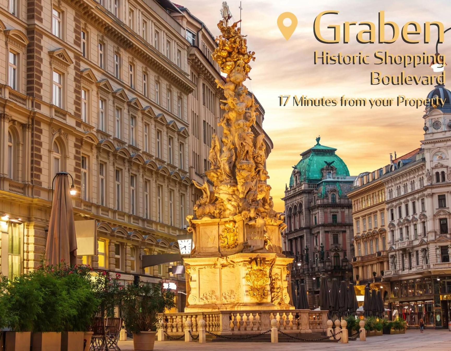 Charming 1Br, Steps From Reumannplatz U1 Viena Exterior foto